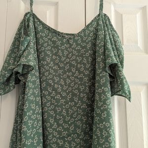 Shein cold shoulder top 2xl